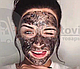 Маска для лица Do beauty Star glow mask, упаковка 10 масок по 18 гр. С черным глиттером (глубокое очищение и, фото 5