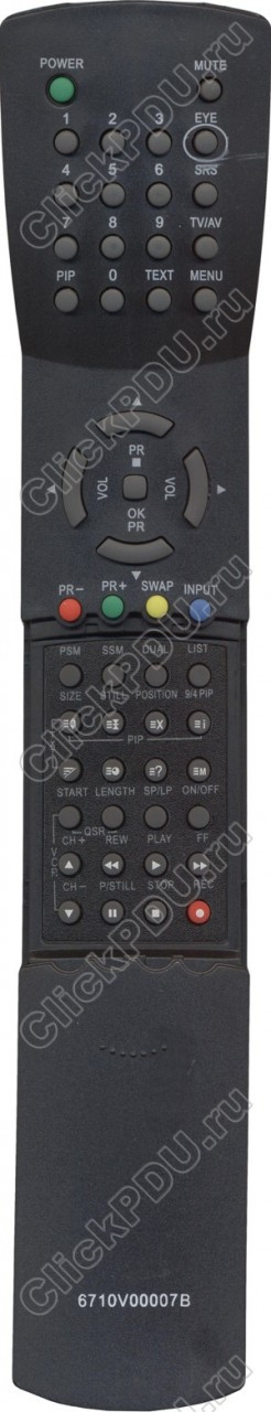 Пульт телевизионный LG 6710V00007A