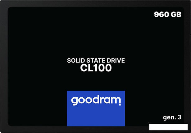 SSD GOODRAM CL100 Gen. 3 960GB SSDPR-CL100-960-G3, фото 2