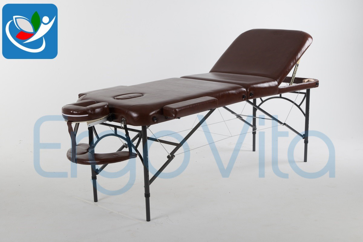 Массажный стол ErgoVita Elite Skyline (коричневый) - фото 3 - id-p132881296