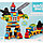 5352 Конструктор  JDLT Blocks Space "Робот-машина" (аналог Lego Duplo), 132 детали, фото 4