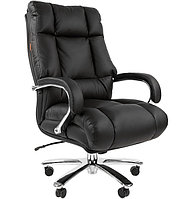 Кресло офисное Chairman 405, кожа черное, фото 1