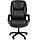 Кресло офисное Chairman 408,  кожа+PU черн., фото 3