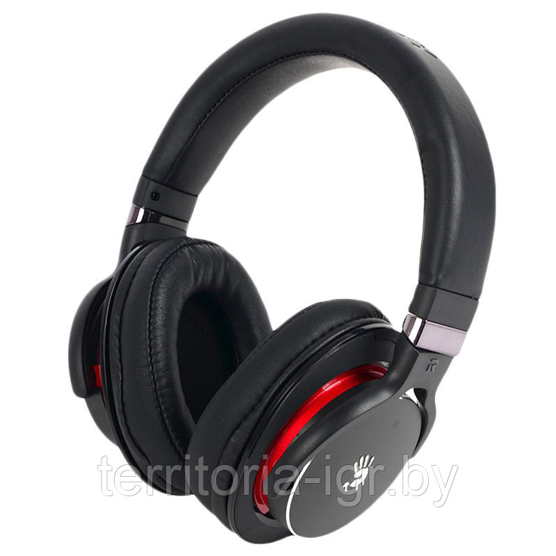 Гарнитура HI-FI M550 черный-красный Bloody - фото 3 - id-p132887720