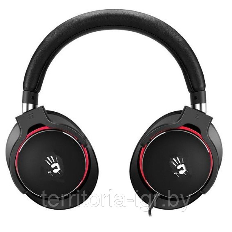 Гарнитура HI-FI M550 черный-красный Bloody - фото 6 - id-p132887720