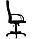 Кресло офисное KP 60 ткань, черный, фото 3