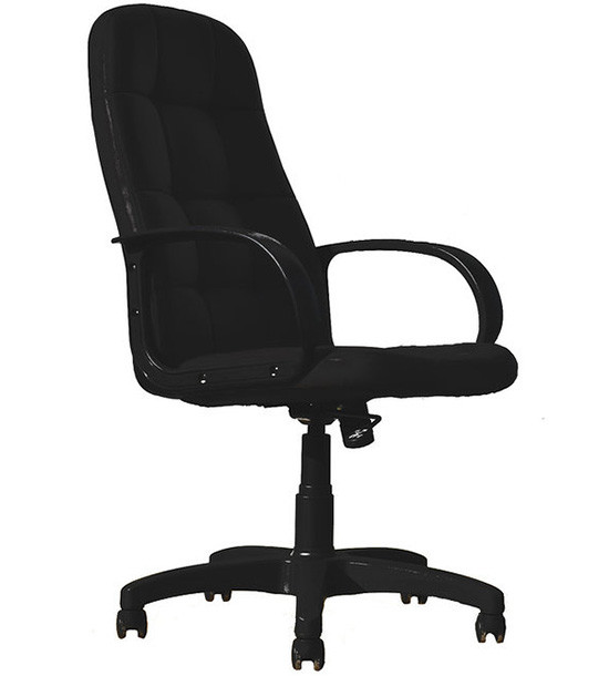 Кресло офисное KP 02 эко, черный