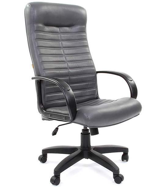 Кресло офисное Chairman   480 LT, к/з Terra 117 серый