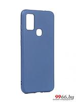 Чехол DF для Samsung Galaxy M51 Silicone Blue sOriginal-16