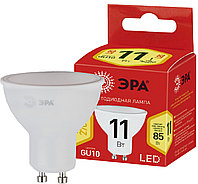 Лампа светодиодная ЭРА LED MR16-11W-827-GU10 (диод, софит, 11Вт, теплый свет, GU10)