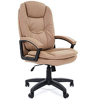 Кресло офисное Chairman 668 LT, чер.пласт Terra 104 бежевый, фото 1