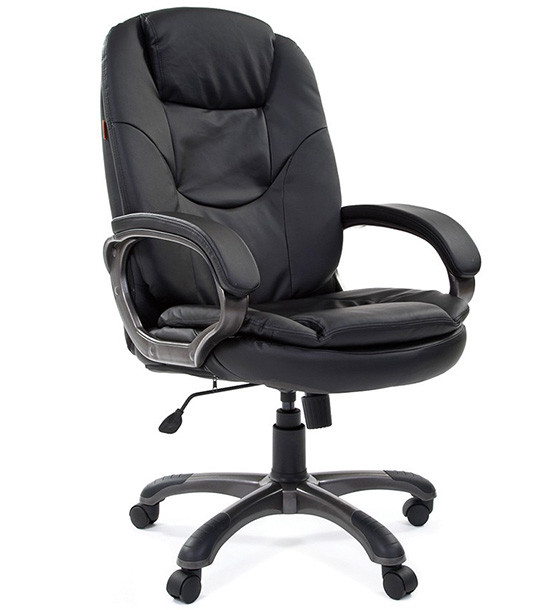 Кресло офисное Chairman    668,     экопремиум черный (новый)