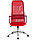 Кресло руководителя Бюрократ KB-9N/R/TW-97N красный TW-35N TW-97N сетка крестовина хром, фото 2