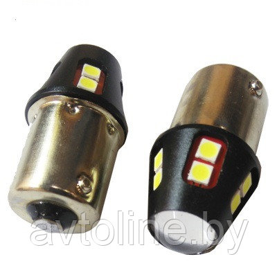 Лампа светодиодная P21W 12SMD с обманкой RUNOAUTO 01445RA