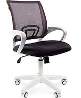 Кресло офисное Chairman    696,    белый пластик TW-12/TW-04  серый