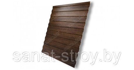 Профнастил С8А 0,45 Print Twincolor РФ  Antique Wood, фото 2