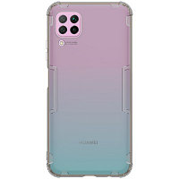 Силиконовый чехол Nillkin Nature TPU Case Серый для Huawei P40 Lite / Nova 7i / Nova 6 SE