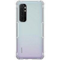 Силиконовый чехол Nillkin Nature TPU Case Серый для Xiaomi Mi Note 10 Lite