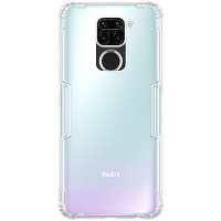 Силиконовый чехол Nillkin Nature TPU Case Прозрачный для Xiaomi Redmi Note 9