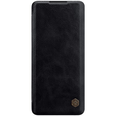 Кожаный чехол Nillkin Qin Leather Case Черный для Huawei Honor 30 Pro - фото 1 - id-p132918525