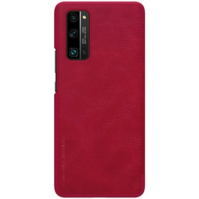 Кожаный чехол Nillkin Qin Leather Case Красный для Huawei Honor 30 Pro - фото 2 - id-p132918527