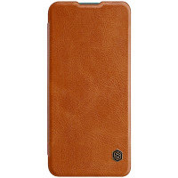 Кожаный чехол Nillkin Qin Leather Case Коричневый для Huawei Honor 30s