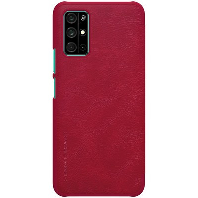 Кожаный чехол Nillkin Qin Leather Case Красный для Huawei Honor 30s - фото 2 - id-p132918530
