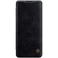 Кожаный чехол Nillkin Qin Leather Case Черный для OnePlus 8