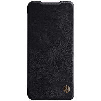 Кожаный чехол Nillkin Qin Leather Case Черный для Xiaomi Redmi 10X 5G ( 10X Pro 5G)