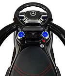 Детская машинка Каталка, толокар RiverToys Mercedes-Benz GL63 A888AA-M (черный) Лицензия, фото 5