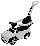 Детская машинка Каталка, толокар RiverToys Mercedes-Benz GL63 A888AA-M (белый) Лицензия, фото 2