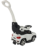 Детская машинка Каталка-качалка, толокар на аккумуляторе RiverToys Mercedes-Benz GL63 A888AA-H (белый/черный), фото 4
