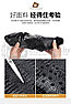 Кожаный слинго рюкзак  Crocodile (Крокодил) Чёрный, фото 10