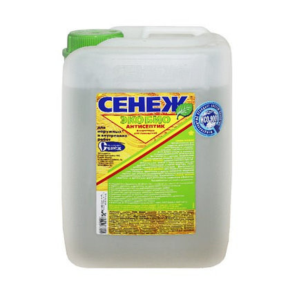 Сенеж ЭкоБИО 5 л. Антисептик для дерева, фото 2