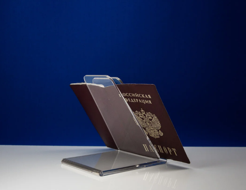 Подставка под паспорт 90х115х135 мм - фото 3 - id-p132959249