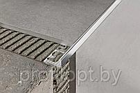 Уголок для плитки L-образный 8мм, серебро глянец (полированный) 270 см