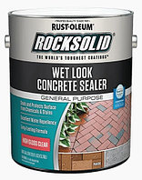 Пропитка для бетона с эффектом мокрого камня ROCKSOLID WET LOOK CONCRETE SEALER NeverWet