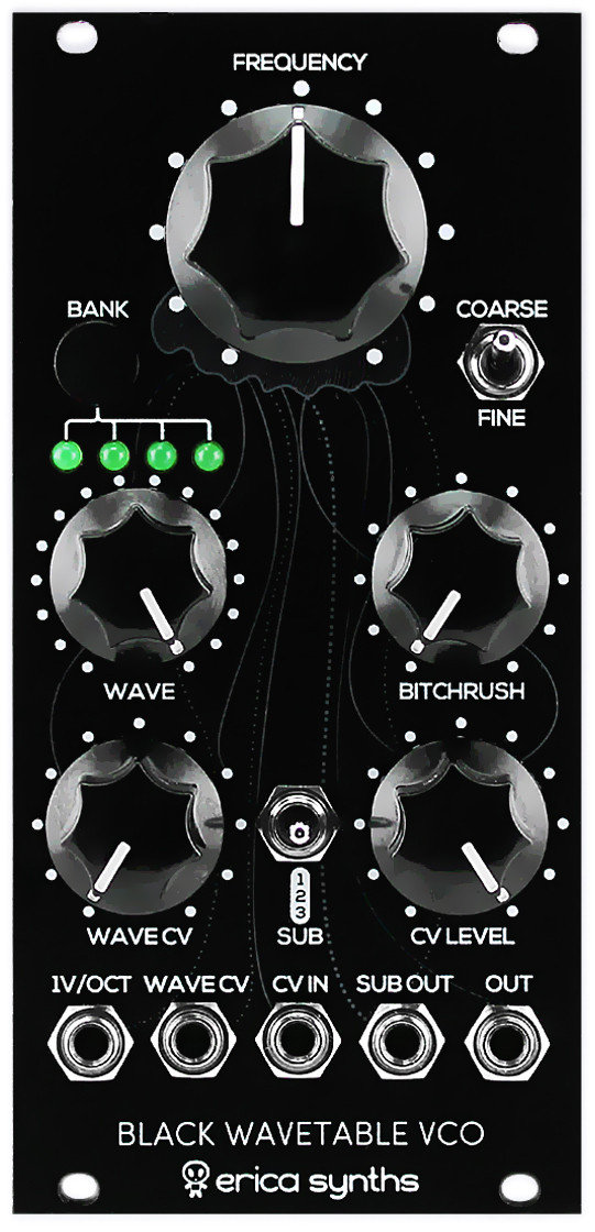 Синтезаторный модуль Erica Synths Black Wavetable VCO - фото 1 - id-p132715088