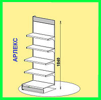 Стеллаж пристенный 1840х700х580 п5 "АРЛЕКС"