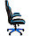 Кресло офисное Chairman   game 15, экопремиум черный/голубой, фото 3