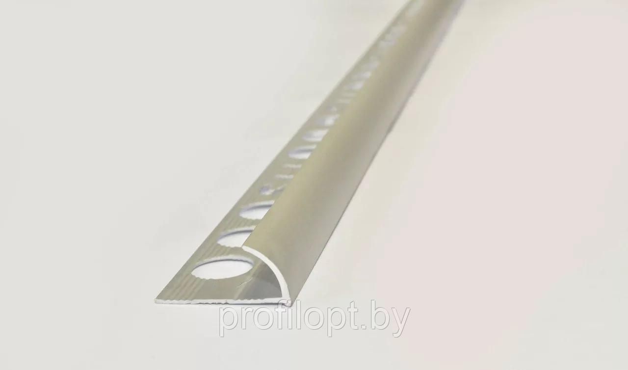 Уголок для плитки полукруглый 6 мм, анод. серебро 270 см - фото 3 - id-p132963123