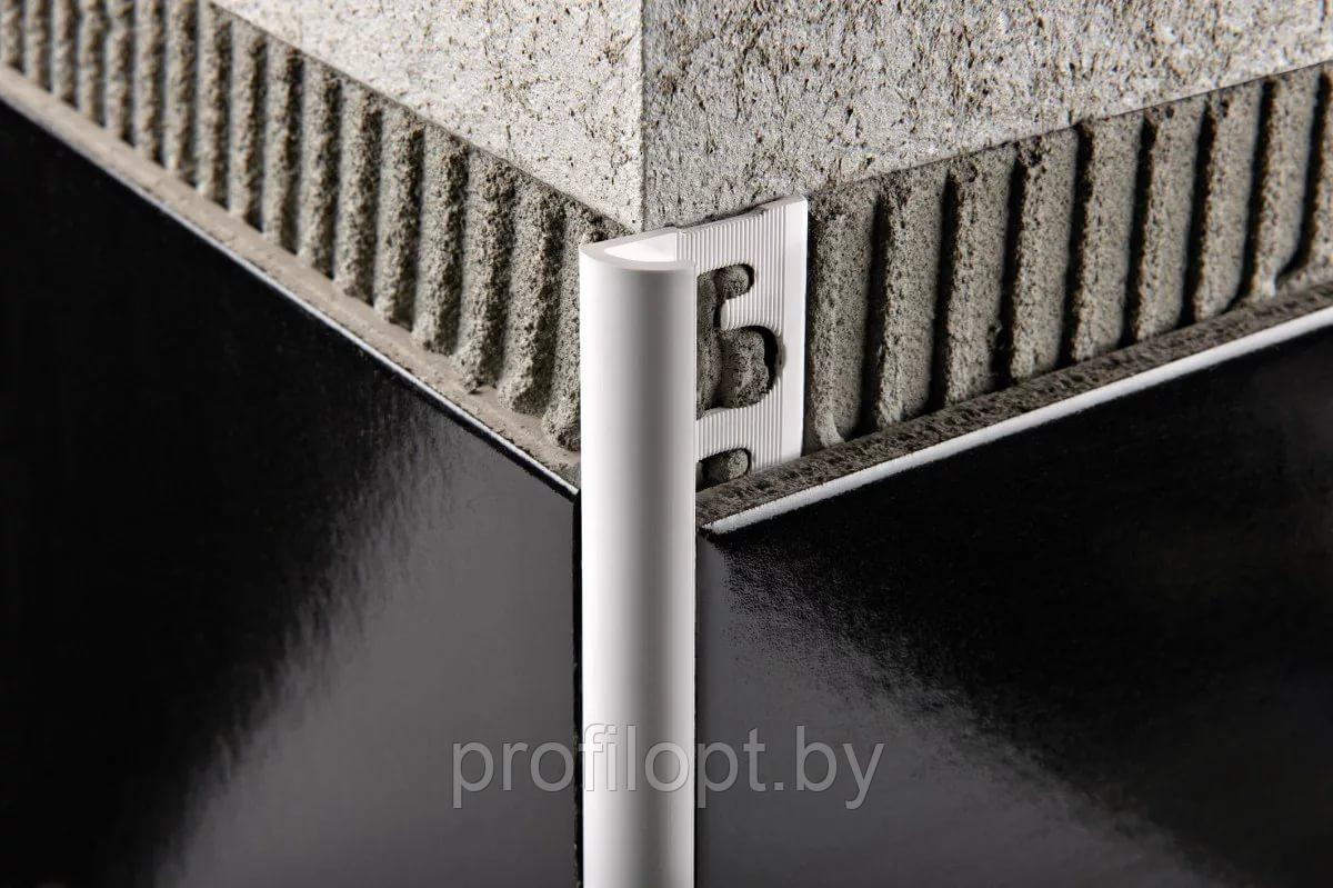 Уголок для плитки полукруглый 6 мм, анод. серебро 270 см - фото 8 - id-p132963123