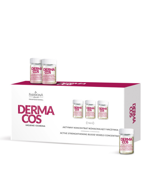 DERMACOS Активный концентрат укрепляющий кожу лица (10*5 мл)