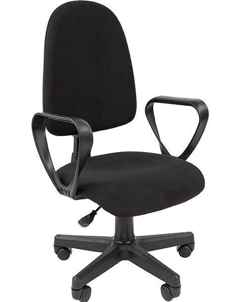 Кресло офисное Стандарт Престиж, ткань С-3 черный