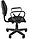 Кресло офисное Стандарт Регал, ткань С-3 черный, фото 3