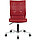 Кресло бюрократ ch-330m/red без подлокотников красный next-13 искусственная кожа крестовина металл, фото 2