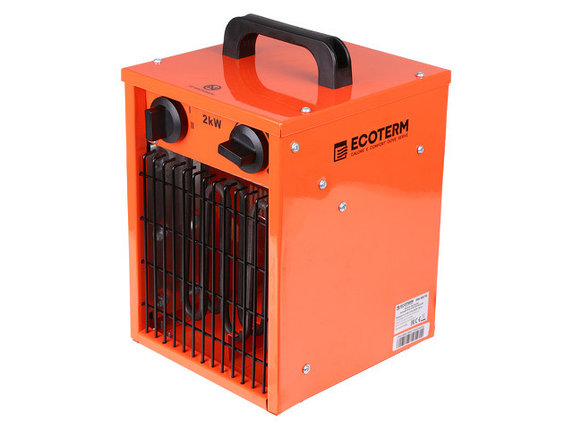 Нагреватель воздуха электр. Ecoterm EHC-02/1E (кубик, 2 кВт, 220 В, термостат), фото 2