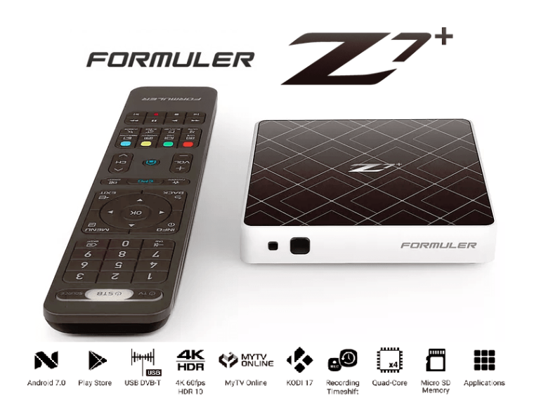 Новая мультимедийная Смарт ТВ приставка Formuler Z7+ - фото 1 - id-p132991199