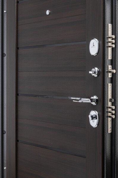 Двери входные металлические Porta S 104.П22 Антик Серебро/Wenge Veralinga - фото 4 - id-p132991479