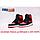 Nike Air Jordan 1 black/red, фото 3